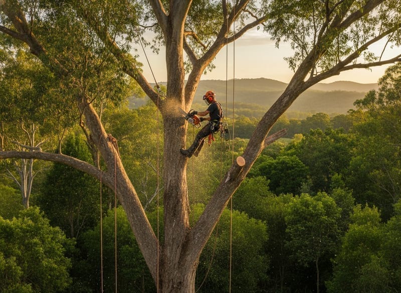 Tree Removal performed by Yarra Ranges Foothills Arborist in the Yarra Ranges Foothills